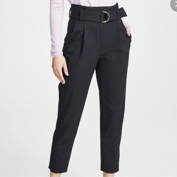 A.L.C. Black Skinny Ankle Pants Size 2 - Picture 2 of 9